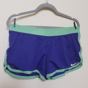 Nike Dry Fit Blue Running Shorts